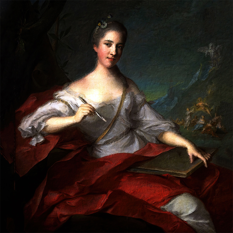 Portrait of a Lady [Madame Marie-Geneviève Boudrey-Jean-Marc Nattier