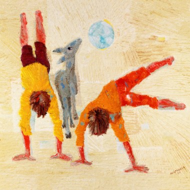 Boys Playing Candido Portinari