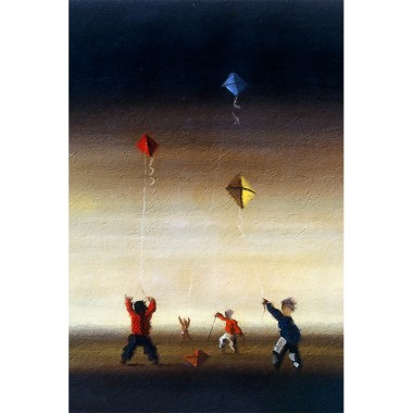 Boys F lying Kites, Candido Portinari