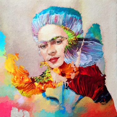 Frida Kahlo schilderij