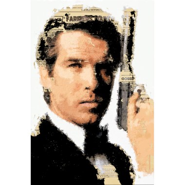 James bond schilderij