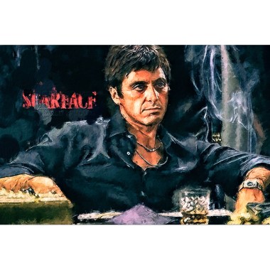 Scarface schilderij