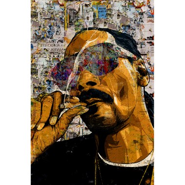 Snoop Dogg schilderij 