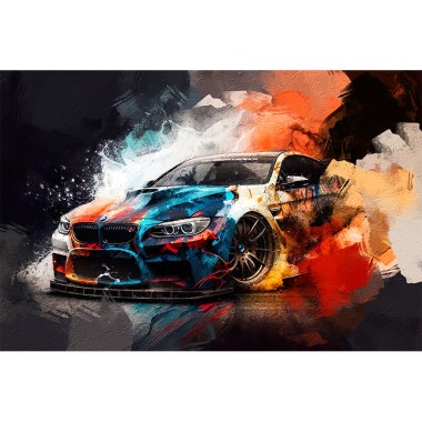 Bmw schilderij kopen online 