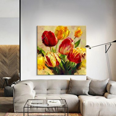 Tulpen schilderij