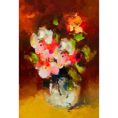 Vaas Bloemen schilderij kopen