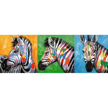 Zebra schilderij