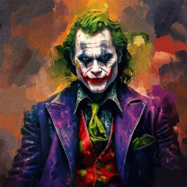 Joker schilderij online kopen 