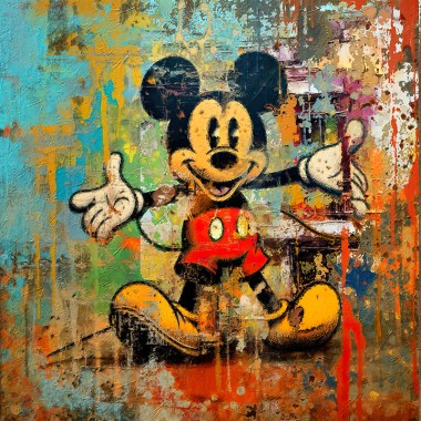 Mickey Mouse schilderij