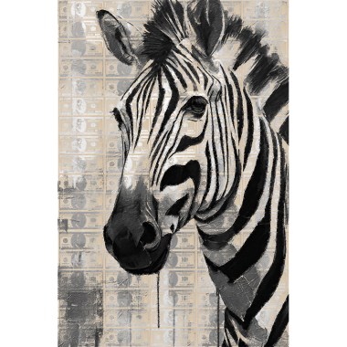 Zebra schilderij