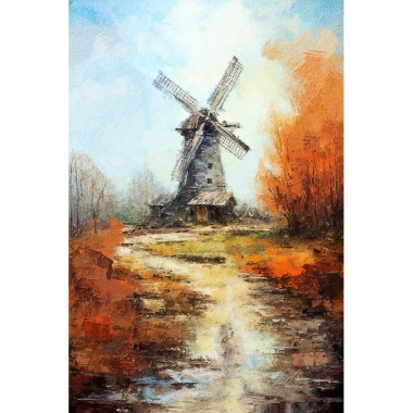 Molen schilderij