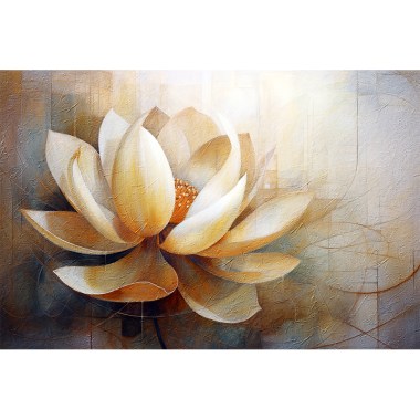 lotus schilderij