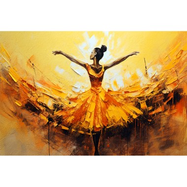 Ballerina schilderij