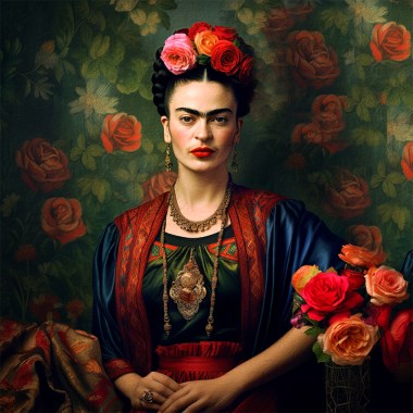 Frida kahlo Vintage stijl