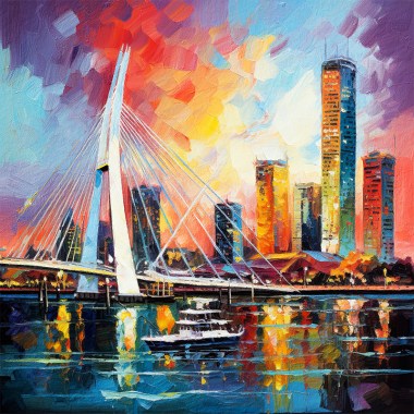 Rotterdam colorful