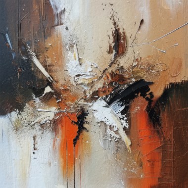 Abstract schilderij