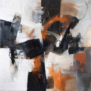 Abstract schilderij