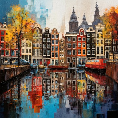 Amsterdam schilderij