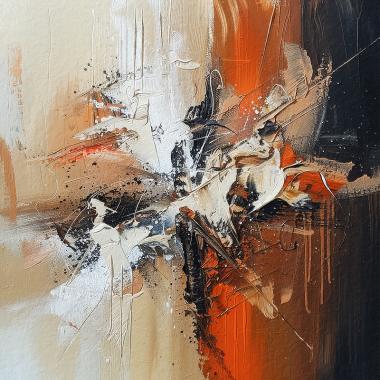 Abstract schilderij