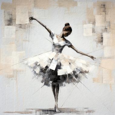 ballerina schilderij