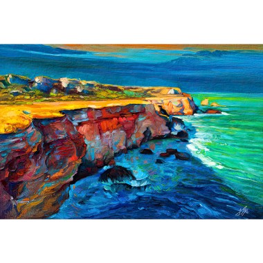 Portugal kust schilderij