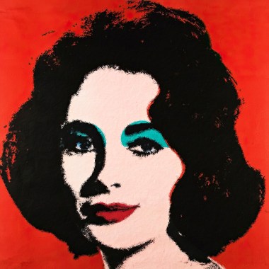 Elizabeth Taylor schilderij 