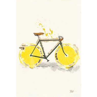 Fiets schilderij 