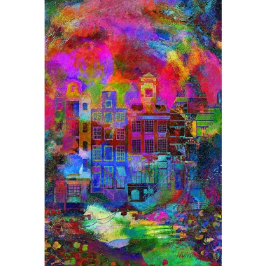 Amsterdam schilderij online kopen  